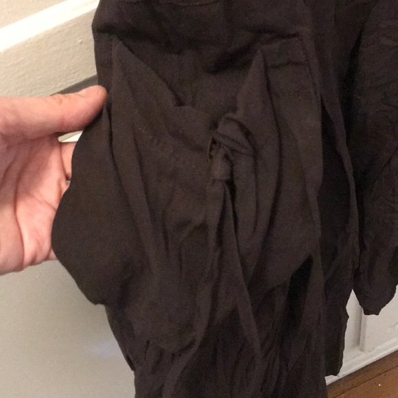 Pleated French Skirt with Side Pocket - Picture 2 of 5